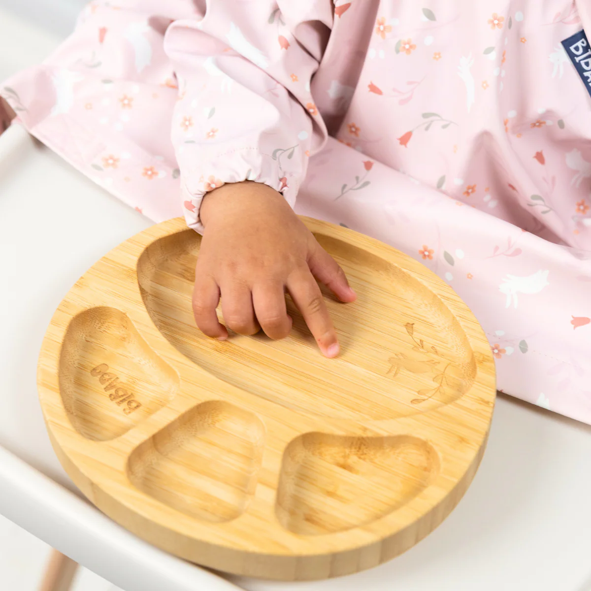 Bamboo Suction Divider Plate - Image 10