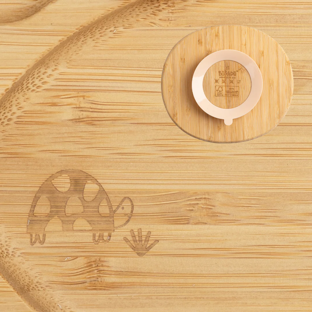 Bamboo Suction Divider Plate - Image 11