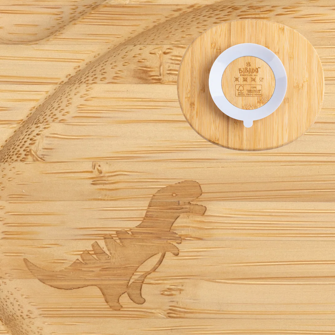Bamboo Suction Divider Plate - Image 13