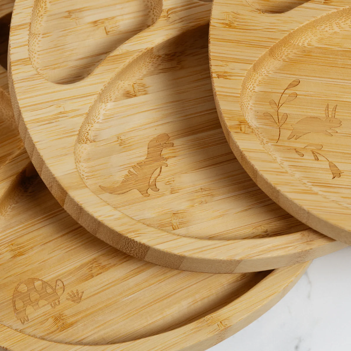 Bamboo Suction Divider Plate - Image 6