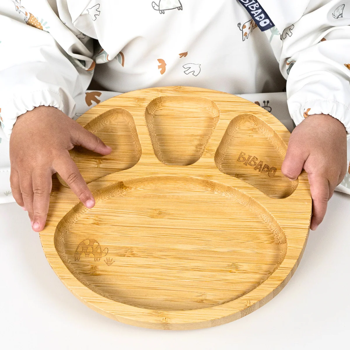 Bamboo Suction Divider Plate - Image 8