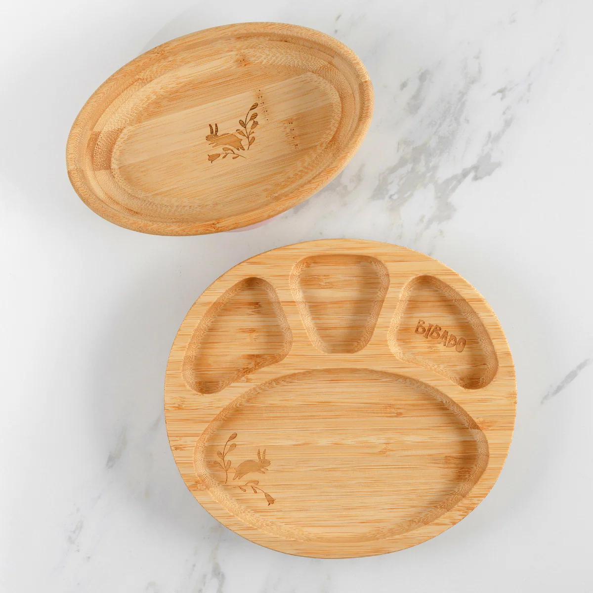 Bamboo Suction Divider Plate - Image 9