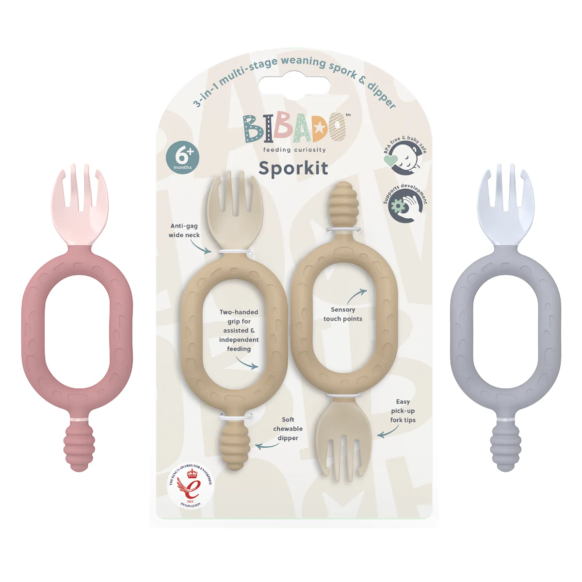 Multi-stage baby spork and dipper - Sporkit™ (two-pack) - Image 14